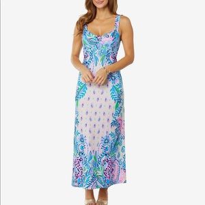 Lilly Pulitzer Ambria Maxi Dress Macadamia Haute Cature
